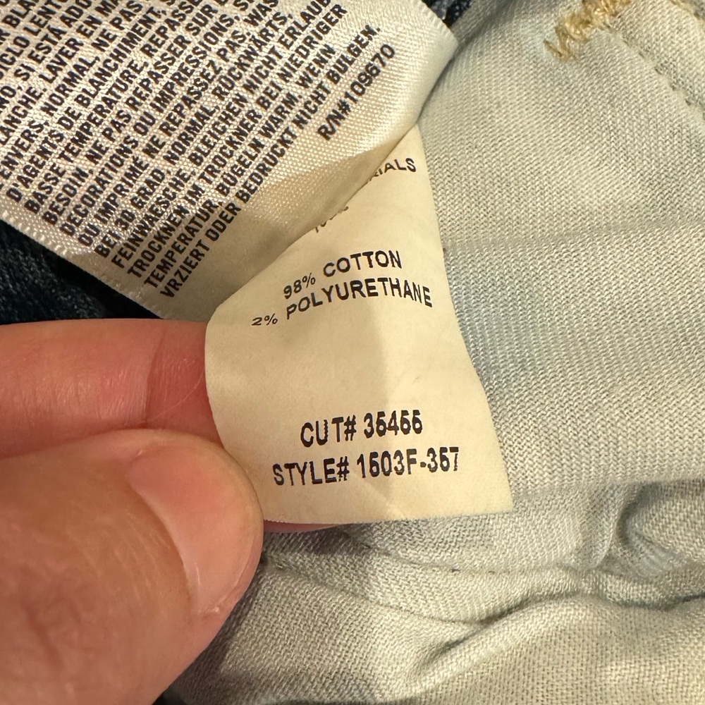 Citizens of Humanity "Emerson" distressed boyfriend jeans light wash denim SZ 29 - Picture 11 of 11